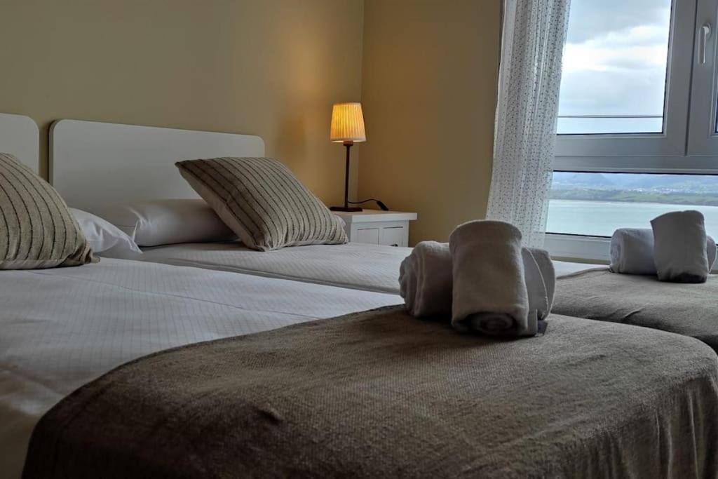 C01A05 Precioso Apartamento Con Vistas Al Mar ซานตานเดร์ ภายนอก รูปภาพ